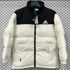 25-26 X9001 AD Black White Hooded Cotton Coat #棉衣