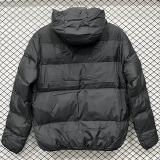 25-26 LT871 NK Black Hooded Cotton Coat #棉衣