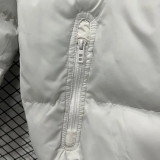 25-26 LT871 NK Khaki White Hooded Cotton Coat #棉衣