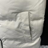 25-26 XD9901 NK Black White Hooded Cotton Coat #棉衣