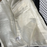 25-26 X9001 AD Black White Hooded Cotton Coat #棉衣