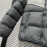 25-26 LT871 NK Gray Hooded Cotton Coat #棉衣