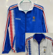 1994 France Blue & White Retro Double Sided Windbreaker (双面风衣)