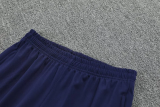 25-26 France Fancy blue Half Pull Tracksuit (半拉链)