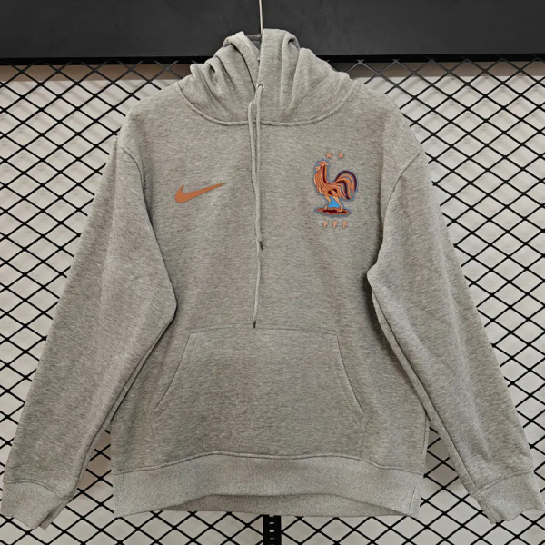 25-26 France Grey Hoody 灰色(加绒)