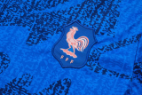 25-26 France Fancy blue Training Short Suit #D25137