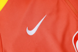 25-26 Brazil Orange Half Pull Tracksuit #B25119(半拉链)