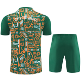 25-26 Ivory Coast Green Training Short Suit