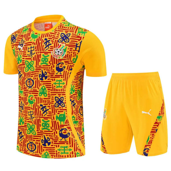 25-26 Ghana Yellow Training Short Suit