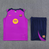 25-26 BAR Purple Tank top and shorts suit
