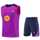 25-26 BAR Purple Tank top and shorts suit