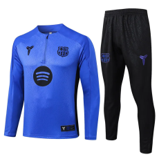 25-26 BAR Blue Half Pull Tracksuit #B25112(半拉链)