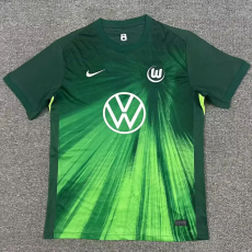 25-26 Wolfsburg Home Fans Soccer Jersey