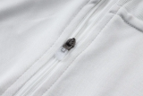 25-26 Flamengo Light gray Half Pull Tracksuit #B25129(半拉链)