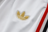 25-26 Flamengo Light gray Half Pull Tracksuit #B25129(半拉链)
