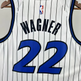 25-26 Magic WAGNER #22 Blue Top Quality Hot Pressing NBA Jersey(条纹))