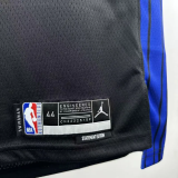 25-26 KNICKS CLARKSON #00 Black Top Quality Hot Pressing NBA Jersey