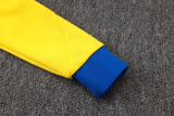 25-26 Brazil Yellow Jacket Tracksuit #A25106