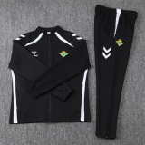 25-26 Real Betis Black Jacket Tracksuit