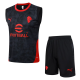 25-26 ACM Black Tank top and shorts suit #D25249