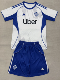25-26 Como Away Kids Soccer Jersey