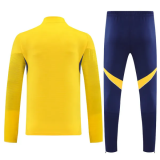 25-26 Boca Juniors Yellow Half Pull Tracksuit (半拉链)