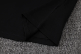 25-26 Ittihad Black Tank top and shorts suit #D25248