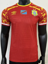 26-27 DR Congo Red Player Version Soccer Jersey