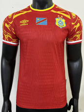 26-27 DR Congo Red Player Version Soccer Jersey