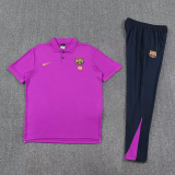 25-26 BAR Purple Short shirts and Long trousers Suit
