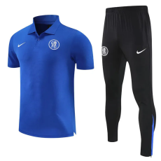 25-26 CHE Fancy blue Short shirts and Long trous