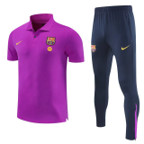 25-26 BAR Purple Short shirts and Long trousers Suit