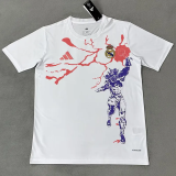 25-26 RMA White Joint Edition Training Shirts (漫威)