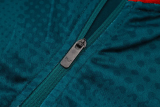 25-26 ACM Green Kids Half Pull Tracksuit #E25221(童装)(半拉链)