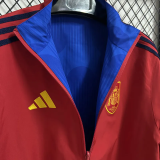 25-26 Spain Red & Blue Double Sided Windbreaker (双面风衣)