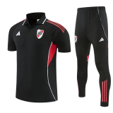 25-26 River Plate Black Short shirts and Long trousers Suit