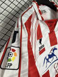 1995-1996 Gijon Home Retro Soccer Jersey