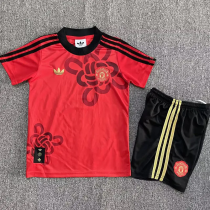 25-26 Man Utd Red Special Edition Kids Soccer Jersey