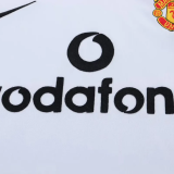 2002-2003 Man Utd Away Kids Retro Soccer Jersey