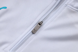 25-26 Marseille White Half Pull Tracksuit #B25146(半拉链)