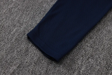 25-26 Marseille Royal blue Kids Half Pull Tracksuit #E25197(童装)(半拉链)
