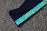 25-26 Marseille White Half Pull Tracksuit #B25146(半拉链)