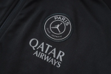 25-26 PSG Jordan Black Jacket Tracksuit #A25118