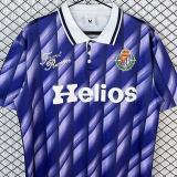1992-1993 Valladolid Home Retro Soccer Jersey