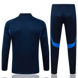 25-26 RMA Royal blue Half Pull Tracksuit #B25147(半拉链)
