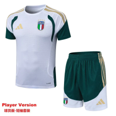 26-27 Italy White Player Version Training Short Suit (球员短套装)#D2603