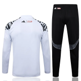 25-26 RMA White Half Pull Tracksuit #B25152(半拉链)