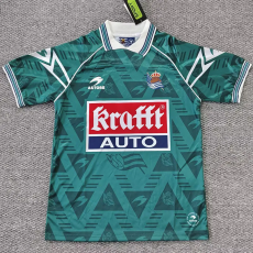 1995-1996 Real Sociedad Away Retro Soccer Jersey