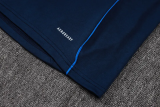 25-26 RMA Royal blue Kids Half Pull Tracksuit #E25226(童装)(半拉链)