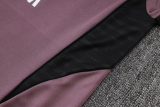 25-26 RMA Gray Purple Half Pull Tracksuit #B25151(半拉链)